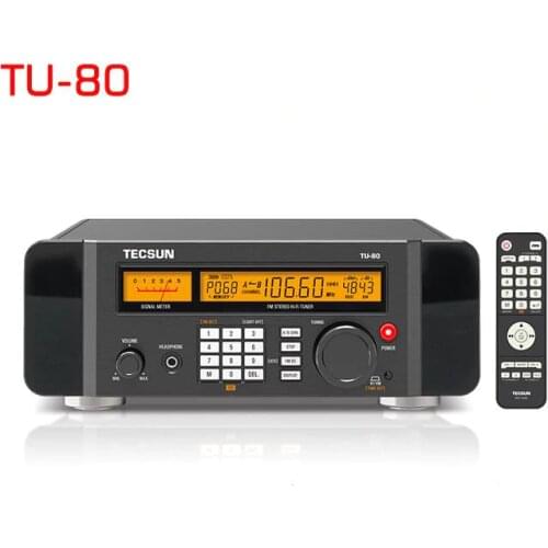 2020 NEW Tecsun TU-80 hi-fi FM audio tuner