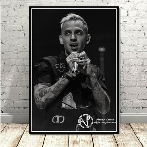 Blackbear Rapper Hip Hop Music Singer Canvas Painting Posters And Prints Pictures On The Wall Pop Decorative Home Decor Quadro