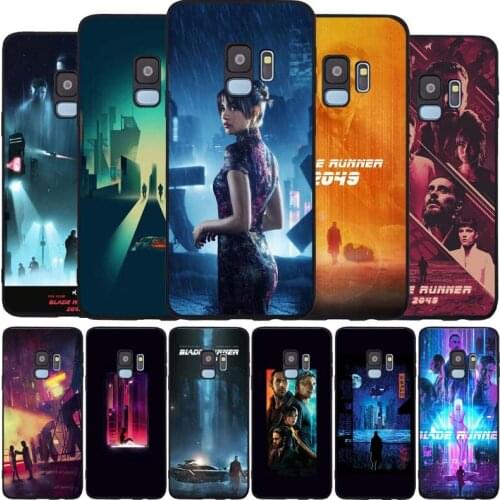 Blade Runner 2049 black Soft phone Case For Samsung S20 S10 S9 S8 S7 edge Plus Lite Note 8 9 10 A6 A7 A8 A9 2018 Cover