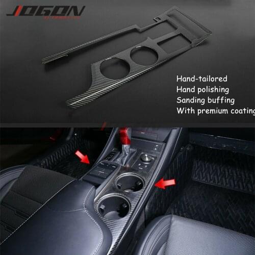 LHD For Lexus RC200t RC300 RC350 RC F SPORT 2015-2018 Pre-facelift Carbon Fiber Car Accessories Console Gear Shift Panel Cover