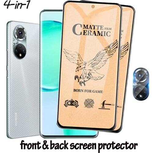 Honor30i, front + back film for honor 30i tempered glass honor 30s huawei honor30 screen protector honor 30 i glass honor-30i