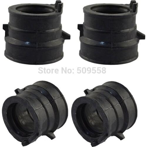 4pcs Motorcycle Carburetor Interface for HONDA CBR250 CB400 MC14 MC17 MC19 MC22 Plastic Intake outlet Manifold