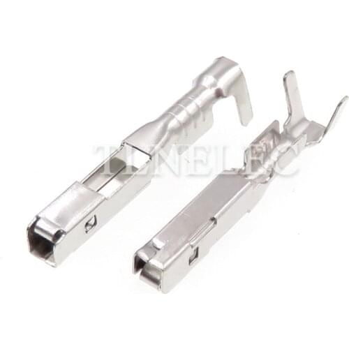 50pcs DJ621-F1.2A/1.2 Series Car Wiring Splice Terminal Automotive Crimp Connection Cable Connector Famale Wire Terminal