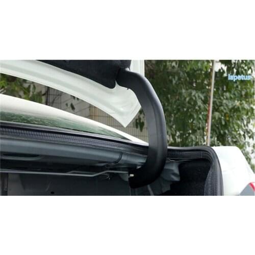 Lapetus For Nissan Sentra Sylphy 2013 - 2018 Plastic Car Rear Trunk Hinged Protective Decoration Frame Molding Cover Trim 2 Pcs