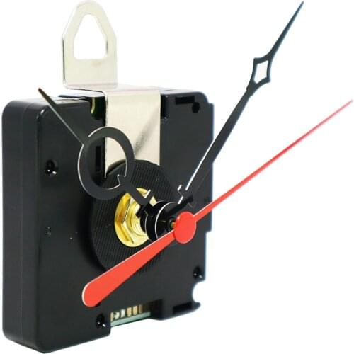 Pendulum Clock Movement Mechanism Non Ticking with 7 Clock Hands Sets Parts