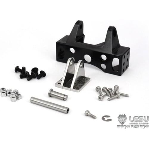 LESU Metal Hydraulic Cylinder Base 120MM 1/14 RC Dump Truck DIY TMY Model Car TH04814-SMT3