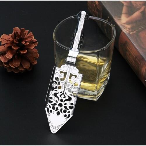 304 Stainless Steel Absinthe Spoon Cocktail Bar Utensils Bitter Scoop