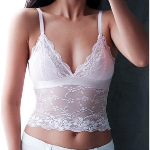 New design triangle cup soft sexy underwear female bralette Bustiers & Corsets