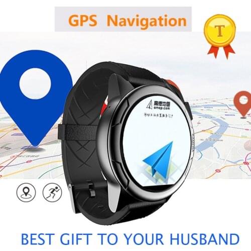 New product IP67 Waterproof gps navigation car 2g 3g 4g sim card Smart Watch support google map Camera GPS Heart Rate smartwatch