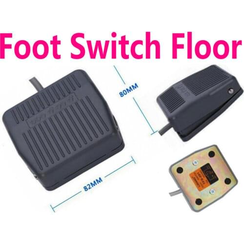 Foot Switch for Automatic Industry machine running, Industry standard 10/250V contact currency controller exit button