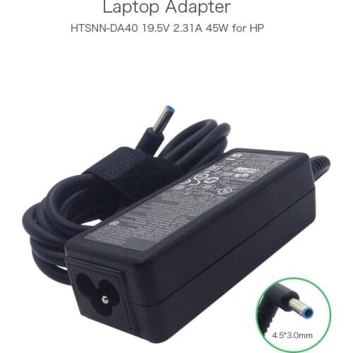 Original 45W 19.5V 2.31A 4.5*3.0mm blue tip AC Adapter Charger for HP ELITEBOOK 725 G2 740015-003 741727-001 HSTNN-DA40