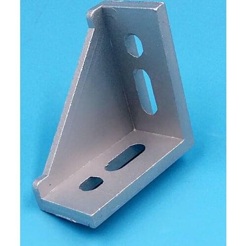 Industrial Aluminum Profile Fittings 3060 Right Angle Connector Fastener Corner Brackets 4pcs