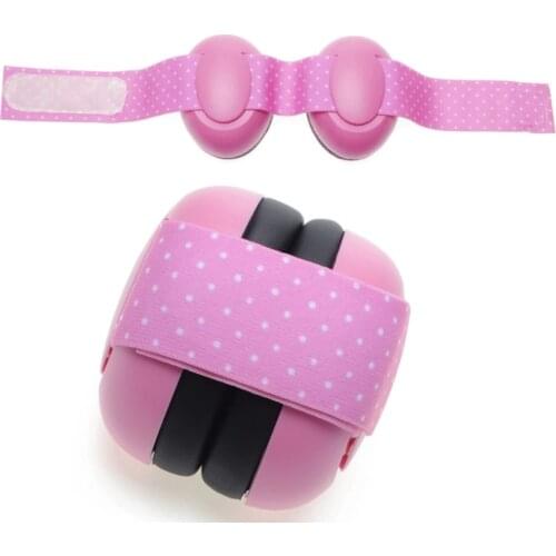 Adjustable Hearing Protection Baby Earmuffs Size 0-12 Months Child Noise Reduction Ear Protector Ear Muffs for Infant Toddler