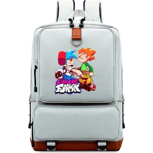 Anime Backpack Friday Night Funkin Boys Girls Students School Bag Daily Travel Backpacks Large Capacity Laptop Bookbag Mochila
