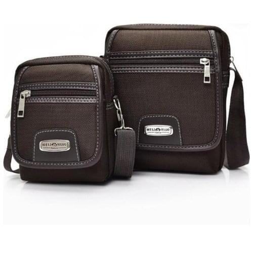 High Quality Men Small Messenger Bags Nylon Waterproof Fashion Black Super Designer Crossbody Shoulder Bag For Travel Business