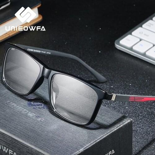 TR90 Korea Eyewear Optical Glasses Frame Men Prescription Myopia Eyeglasses Frame Male Clear Transparent Spectacles Frame Square
