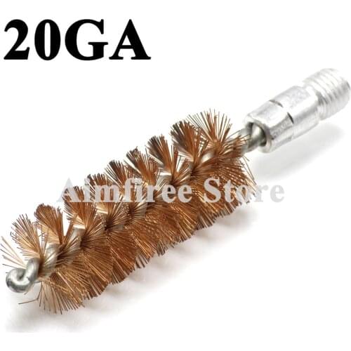 5Pcs/Lot 20GA Gauge Phosphor Bronze Bore Brush Gun Cleaning Brush for Rifle Pistol Thread 5/16"-26T Hunting Accessories