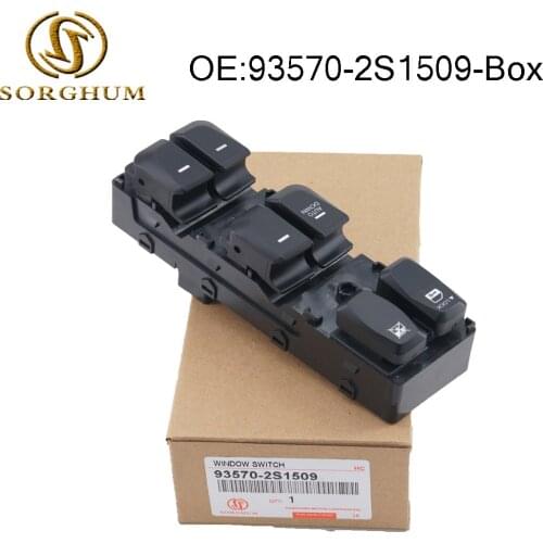 93570-2S1509 Power Master Window Switch for Hyundai Tucson 2.0L 2.4L 2010-2015