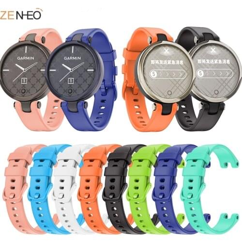 ZENHEO Colourful Smart Watch Band for Garmin Lily Silicone Wristband Sports Bracelet Replacement Band Garmin Lily Accessories