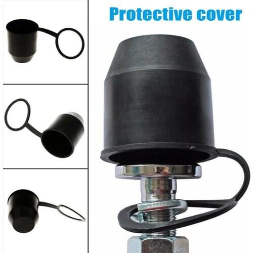 Trailer ball head cover with ring black PVC trailer ball cover trailer accessories