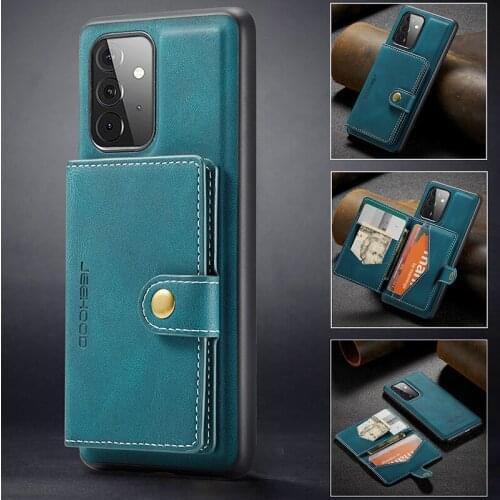 PU Leather Magnetic Case Wallet Card Cover for Samsung Galaxy S20 S21 Ultra Note 8 9 10 Plus A51 A71 A12 A22 A32 5G A72 Cases