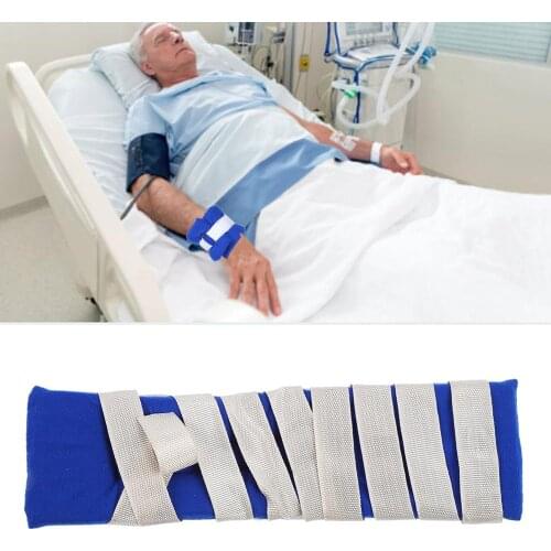 Medical Breathable Limb Restraint Band for Bedridden Patient Elderlys Prevent Scratches Bundle Safety Fixing Tie Band Portables