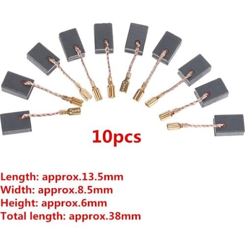 20/10/4/5/1Pcs Graphite Copper Motor Carbon Brushes Set Tight Copper Wire for Electric Hammer/Drill Angle Grindern Tool