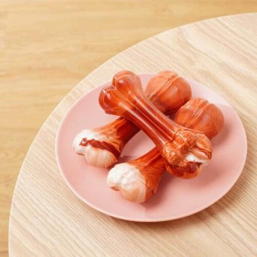 Nylon dog bones natural non-toxic puppy toys for small and medium-sized large dog pet chewing game dental care