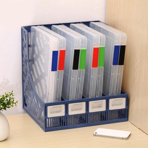 New Arrival A4 Desk File Folder Document Box Paper Organizer Storage Holder Multilayer Expanding Box School Office Stationery