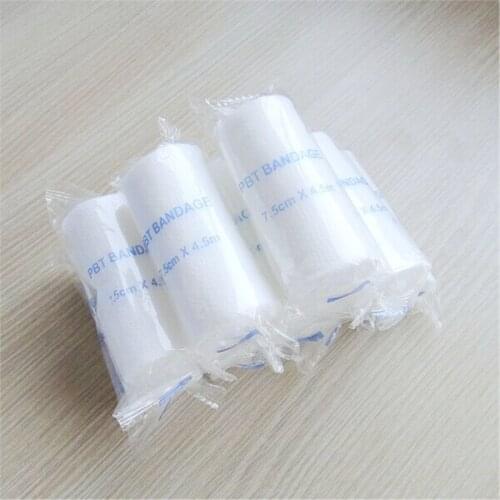 1 Roll Elastic Bandage First Aid Kit Gauze roll Wound Dressing Nursing Emergency Care Bandage