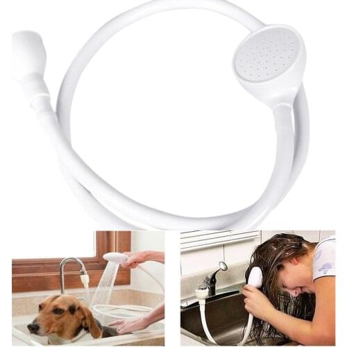 Salon Washing Hair Faucet Showerhead Hose Extender Household Kitchen Sink Bathroom Basin Water Tap Puppy Cat Shower Head Sprayer
