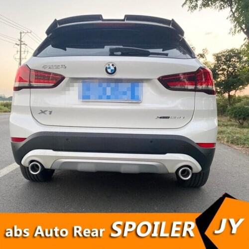 For BMW X1 F48 Spoiler 2017-2019 BMW 1 series Hatchback ACK ABS Material Car Rear Wing Color Rear Spoiler For BMW X1 Spoiler