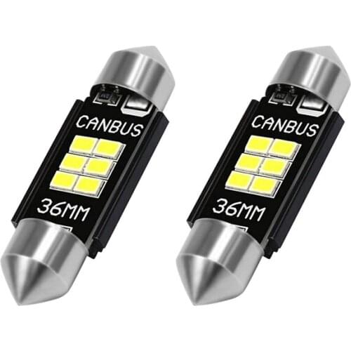 Extremely Bright 400 Lumens 3020 Chipset Canbus Error Free Led Bulbs For Interior Car Lights License Plate Dome Map Door Courtes