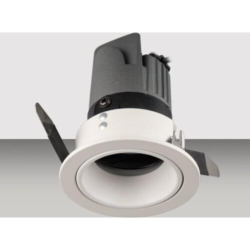 Rimle No Flickering Anti Glare LED Recessed Downlight 5W 12W 15W LED Ceiling Spot Light For Hotel Corridor Bedroom Living Room