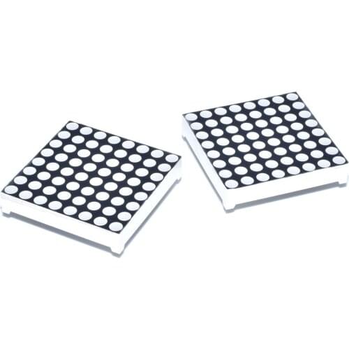 LED Dot Matrix Display 16pin 8x8 3.75mm Red Common Cathode/ Anode For Arduiino AVR 1588BS 38x38MM