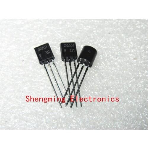 1000pcs 2N5551 NPN TO-92 transistor