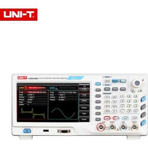 UNI-T UTG4162A Function/Arbitrary Waveform Generator 500M/s 2 Channels 160M Bandwidth