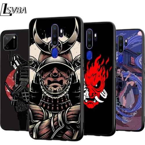 Japanese Ninja Samurai For OPPO A5 A9 A7 A11X A1K A12 A12E A31 A32 A53 A53S A72 A73 A93 AX7 Pro 2020 2018 5G Phone Case