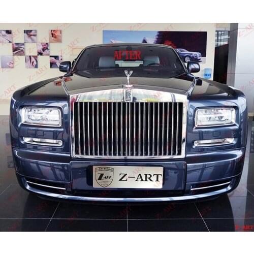 Z-ART 2016 facelift body kit For Rolls Royce Phantom 2013 refit front bumper +fender for Phantom new body kit for old Phantom