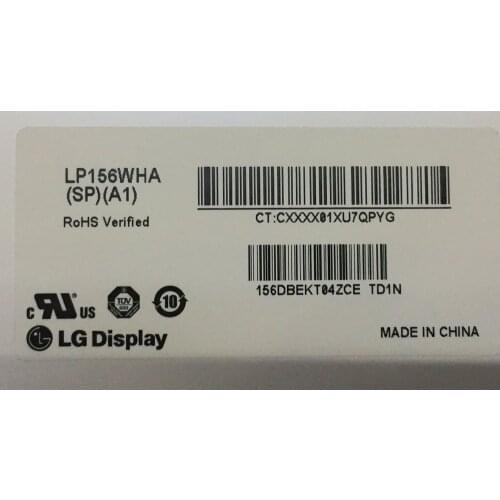 LP156WHA-SPA1 LP156WHA (SP)(A1) LED IPS Display LCD Screen Matrix for Laptop 15.6 1366X768 30Pin Glossy replacement