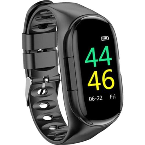 0.96" IP67 Smart Band Watch Watchband Earphone Touchscreen Blood Pressure Dynamic UI interfaces Earphone Smart Watch Wristband