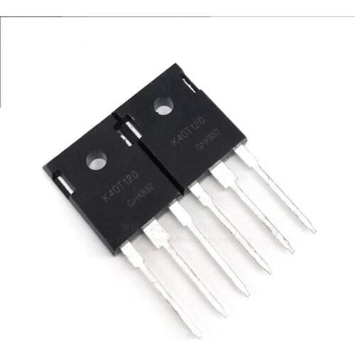 100% nuevo 5 pcs/lote MOSFET IKW40N120T 40A1200V K40T120 IKW25N120T 12A1200V K25T120 Transistor origina
