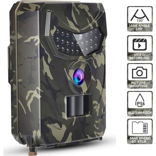 12MP 1080P Hunting Camera Wildlife Photo Trap Night Vision Trail Thermal Imager Video Camares for Hunting Scouting Game