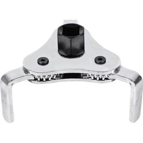 3 Jaw 2 Way Engine Oil Filter Wrench 65-110MM Dual Driver Removal Tool 3 Jaws Adjustable Spanner Repair Tools Professional