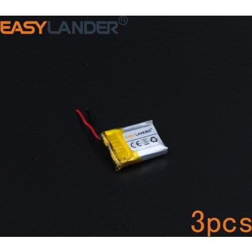 3pcs/Lot 3.7V 45mAh 401317 Rechargeable li Polymer Li-ion Battery For bluetooth headset mp3 /mp5 mouse Bracelet Wrist Watch