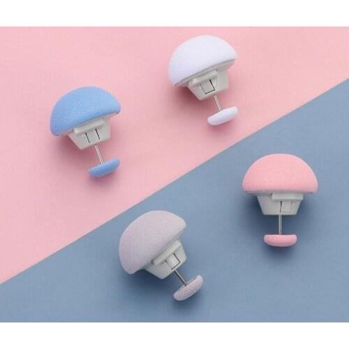 4pcs Household Simple Pure Color Quilt Holder Mushroom Shape Quilt Clip New Mini Bed Sheet Holder Accessories