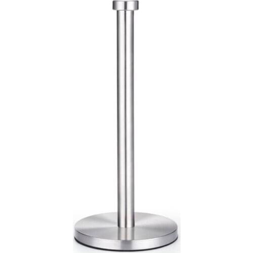 ABSF Stainless Steel Roll Paper Towel Rack Kitchen Tissue Holder Bathroom Toilet Paper Stand Napkin Rack House Tool