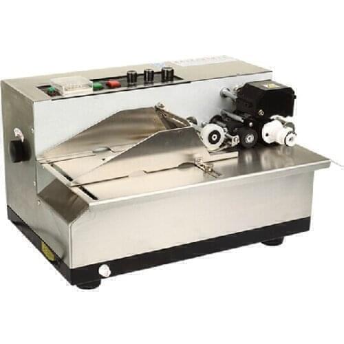 Automatic paper bag card label expire date coding machine, batch coder with CE