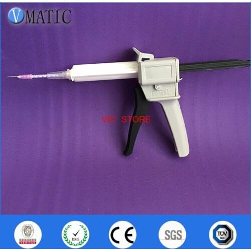 Free Shipping 50 ml 50 cc 10:1 Square End Cartridge Hand Glue Gun
