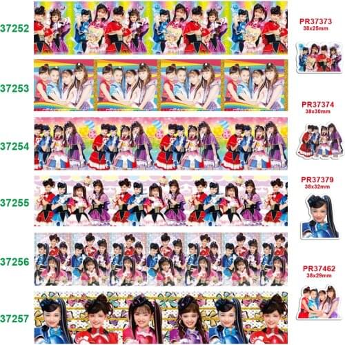Free shipping characters printed grosgrain ribbon 37252